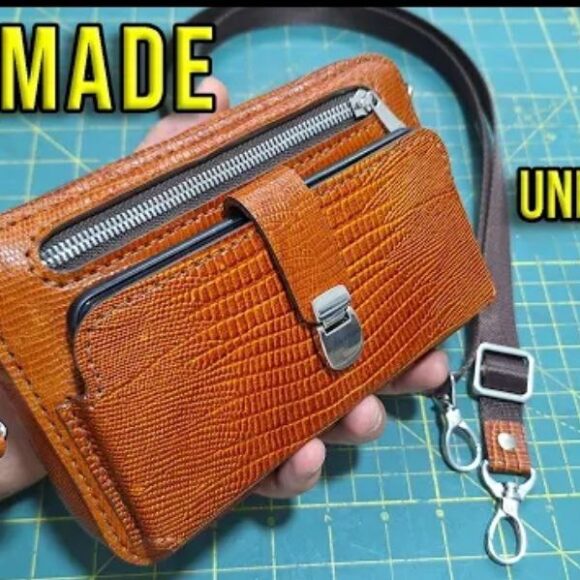 Изделие из кожи для мужчин Выкройка мужская сумочка клатч