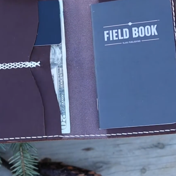 Обложка из кожи для паспорта и ежедневника