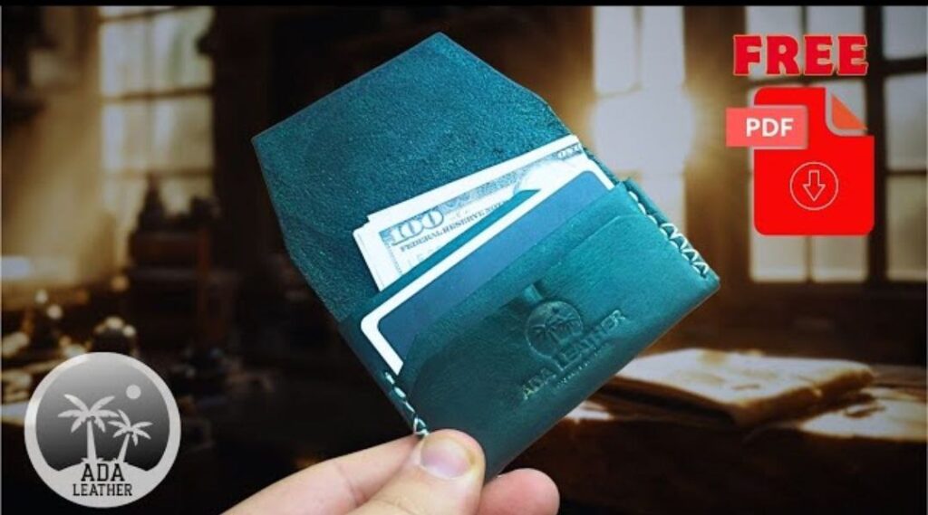 Выкройка горизонтальный картхолдер