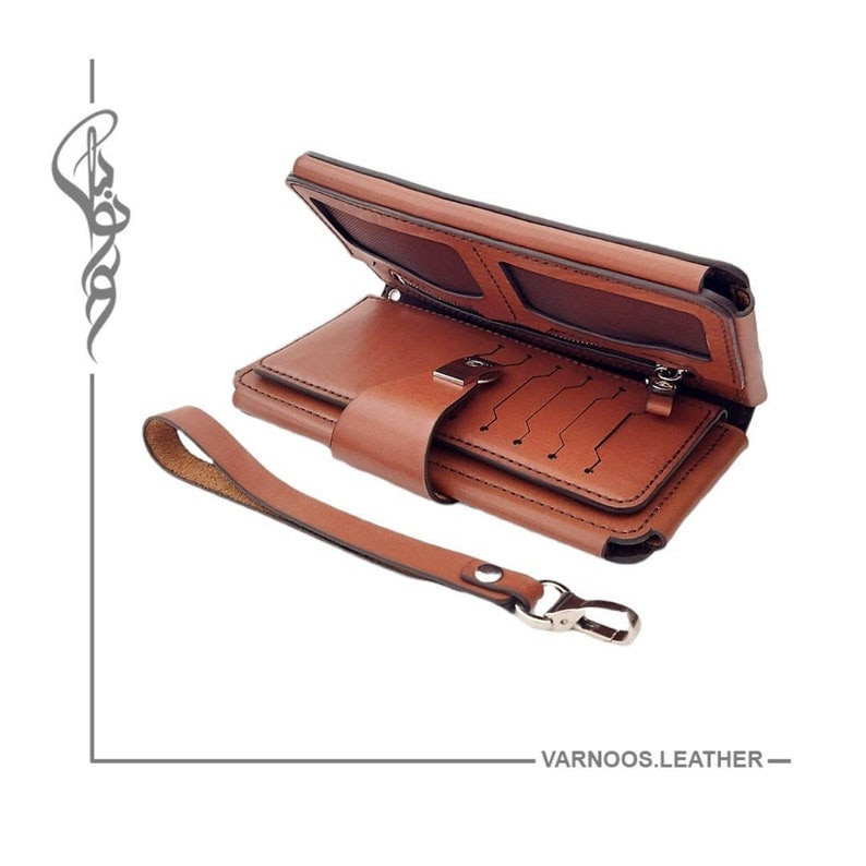 Клатч с множественными отделами