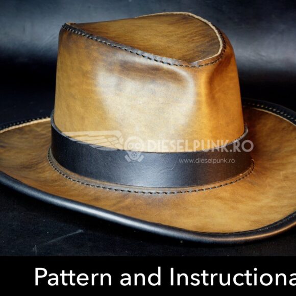Шляпа Indiana Jones выкройка готова для распечатки и кроя