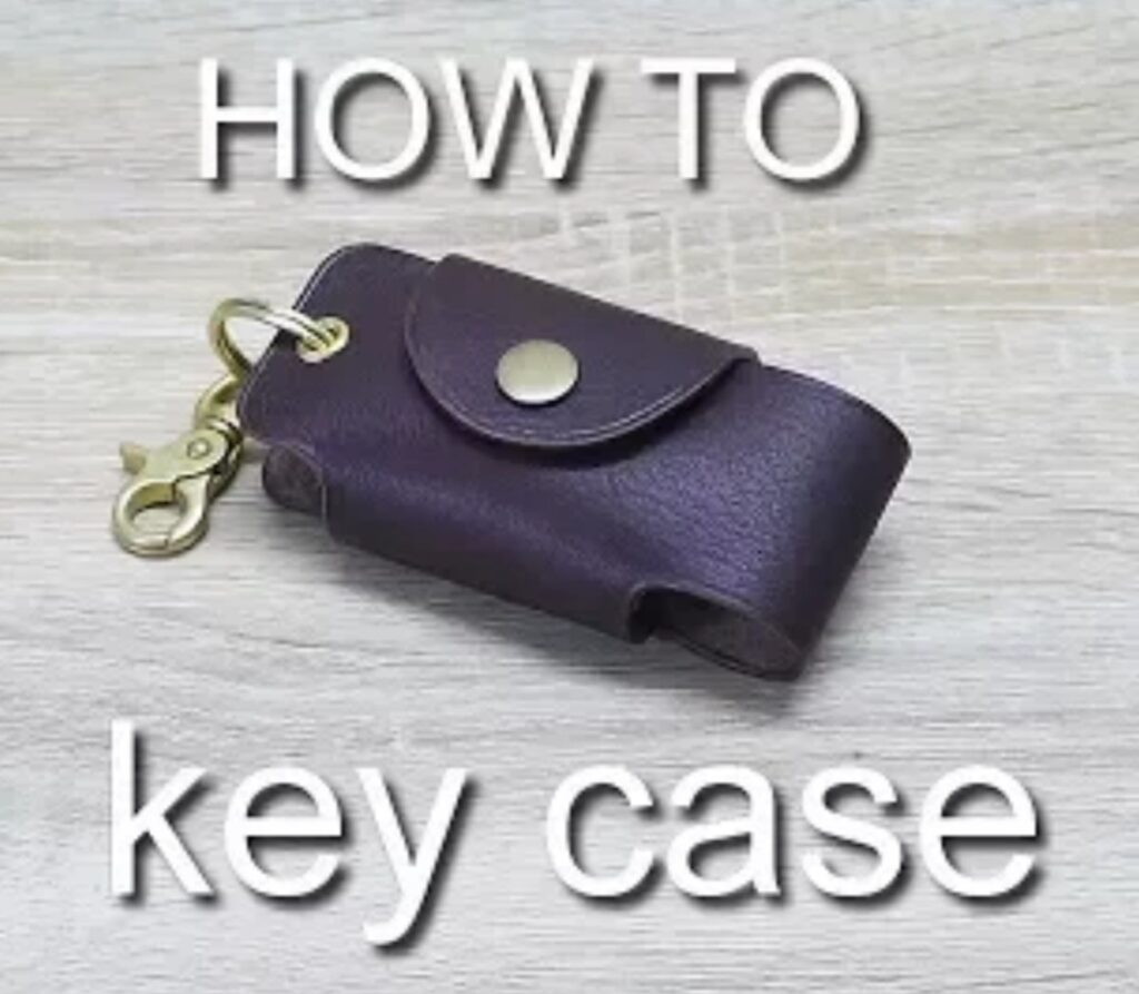 Выкройка самой простой ключницы